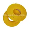 Algodón de algas de agujero grande / Algodón de algas amarillo de alta resistencia / Esponja para lavado de autos antiabrasiva tipo panal