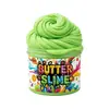 Kit de slime de argila amarela, slime amanteigado, cola para puffs, cola cruzada para DIY, massa de cor, cola espumante, massa de flor de algodão, AMZ