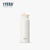 Tyeso Nova Garrafa Esportiva Copo Térmico Alça Garrafa Esportiva Portátil Simples Copo de Água Masculino e Feminino Copo de Beber Direto