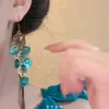 Lindos Brincos com Franjas de Estilo Étnico Exótico para Mulheres, Temperamento Exagerado Boêmio, Brincos de Estilo para Feriados