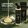 Champú para el cabello de romero Champú esponjoso Champú de queratina hidrolizada de romero