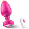 Control remoto inalámbrico unisex tapón anal posterior traje orgasmo de próstata masturbador masajeador juguetes sexuales para adultos