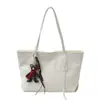 Bolsa Grande de Luxo para Mulheres 2026 Nova Moda Bolsa Tote para o Dia a Dia Bolsa de Ombro Simples de Grande Capacidade Bolsa Versátil para Mulheres
