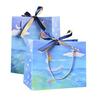 Bolsa de regalo con motivos marinos y de barco, bolsa de regalo de cumpleaños, bolsa de regalo para el día del niño, bolsa de papel para panadería, bolsa de regalo con cinta