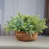 Cientos de Populares Ramilletes de Eucalipto Artificial para Patios Exteriores y Jardines, Arreglos Florales, Decoración Suave, Paisajismo, Plantas Verdes Simuladas, Flores Artificiales