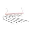 Perchero para pantalones de acero inoxidable Percha para ropa Clip para pantalones multifuncional Plástico Telescópico Perchero Plegable Multicapa Barra de metal Perchero para pantalones