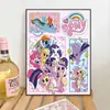Cavalo e Flor Flores de Ano Novo Cavalo DIY Pintura a Óleo Digital Colorir Pintado à Mão para Iniciantes Decoração de Sala de Estar Pintura Acrílica Atacado