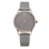 Shengke Sk Nuevo Estudiante Simple Casual Moda Tendencia Cuarzo Correa de Fibra de Agua Reloj Redondo