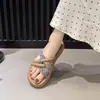 Sandalias Romanas para Mujer, Ropa de Exterior de Verano, Tendencia de Moda 2026, Nuevo Estilo de Hada, Suela Suave, Cómodas para Vacaciones en la Playa