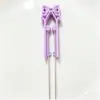 Bolígrafo de cuentas de doble aguja 2.6 mm cuenta pequeña ahorrador de mano mariposa bolígrafo de 60 cuentas herramienta de cuentas DIY bolígrafo de cuentas