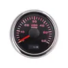 Tacômetro de Ponteiro para Carro 52mm Modificação 3000rpm Universal para Veículos Agrícolas, Barcos, Motores Mecânicos, Relação de Engrenagem Ajustável