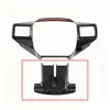 Adecuado para modificación Toyota 26 RAV4, moldura decorativa del volante, accesorios de pegatinas para botones del volante de ABS estándar de EE. UU.
