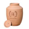 Rongxian Mingfeng Taoye Cerámica de Sichuan 25 kg Jarra de Vino Jarra de Vino Interior y Exterior Cerámica Gruesa sin Esmalte Jarra de Vino Jarra de Vino Venta al por Mayor