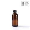 Garrafas Boston Atacado, Garrafas de Vidro para Álcool em Gel, Frascos Conta-gotas, Frascos Dispenser para Loção Cosmética, Frascos de Vidro à Prova de Luz