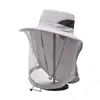Sombrero de Sol de Verano para Hombre con Ala Ancha, Sombrero con Máscara de Chal para Protección Solar Anti-UV para Mujer, Sombrero Transpirable para Exteriores para Montañismo y Pesca