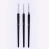 Atacado três conjuntos de lantejoulas para unhas haste de cauda pequena gancho linha de flor caneta caneta de pintura para nail art caneta de traço cruzado transfronteiriço