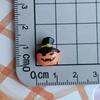 Mini Calabaza Diablo de Halloween Diversión Infantil Hecho a Mano Pegamento de Crema Carcasa de Teléfono Accesorios para el Cabello Broche Accesorios de Resina Venta al por Mayor