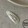 Presilhas Fofas e Doces para Meninas com Estampas Florais Coloridas, Presilhas Laterais, Presilhas para Franja, Presilhas para Testa, Grampos