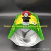 Huadi produz torneira inferior de plugue duplo 1.5L saco de vinho tinto diário auto-standing portátil folha de alumínio saco de vinho de fornecimento