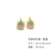 Prata S925 Estátuas de Buda Azul Queimado Pingente Pequeno Dupla Face Guanyin de Cinco Mãos Titiao Acessórios de Joias DIY