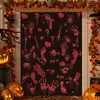 Creativo Halloween huella de mano de sangre sorpresa transfronterizo Amazon comercio exterior pegatinas de pared habitación dormitorio sala de estar pegatinas al por mayor
