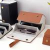 Estuche Portátil para Gafas de Sol Bolsa para Gafas Plegable con Múltiples Compartimentos Bolsa Colgante para Ojos Estante de Almacenamiento para Hombres y Mujeres Artefacto Estudiante