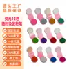 Tiza para el cabello 36 colores polvo para el cabello desechable pastel de tiza fácil de colorear fácil de lavar artefacto para colorear y rellenar color
