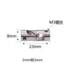 Acoplamiento de Junta Universal Metal Engranaje de Dirección Motor Transmisión Conector 23458mm Accesorios para Modelos de Coche y Barco
