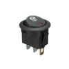 Red and Green Cat's Eye small switch printing P word high beam pattern small rocker switch 3P ON-OFF 12/24V