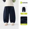 Novedades 10% de descuento Pantalones Infantiles Dudu Colección Otoño Pantalones Largos para Niños Otoño Casual Pantalones Deportivos para Niñas Jóvenes