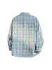 Nova Camisa Xadrez Estilo Americano Retro Manga Longa Solta Primavera Outono Masculina Casual Camisa Jaqueta Top Roupa