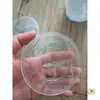 Contenedor de comida desechable caja redonda para llevar caja rectangular para almuerzo tazón de plástico grueso de grado alimenticio caja para llevar de sopa y fideos con