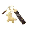 Pingente Pequeno do Ano do Cavalo com Teor de Ouro 999, Pequeno Presente Criativo do Ano do Cavalo, Pingente de Chaveiro Fique Rico Logo, Pingente de Cavalo de Ouro