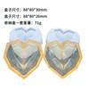 Serie de Cajas de Almacenamiento con Molde de Pegamento DIY Yangyang de Deyi Serie de Portabolígrafos Molde de Silicona Espejo de Pegamento de Cristal