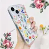 Funda magnética para teléfono con ilustración de flores silvestres de colores para Apple 18pm, modelo nuevo, producto popular transfronterizo, funda transparente y resistente a caídas