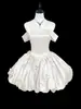 Vestido Pomposo de Lujo para Cita Nocturna, Vestido de Satén de un Hombro, Vestido de Noche Dulce y Elegante de Nicho