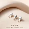 Pulsera Collar de Plata de Ley s925 con Cierre OT Accesorios para Manualidades DIY Materiales Collar de Perlas Conector de Cierre Accesorios Broche de Langosta