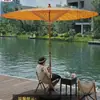 Patrimonio Cultural Inmaterial Aceite de Té Paraguas de Papel Patio de Pueblo Antiguo Jardín Parasol Grande Impermeable y Protector Solar Práctico Retro Parasol Exterior