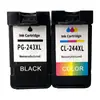Adecuado para Cartucho de Tinta Canon Pg243 Cl244 Mg3022 Ts3122 Ts3320 Ts3322 Ts3420