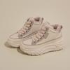 Sapatos de Algodão Quentes e Grossos com Forro de Lã para o Inverno 2026 para Mulheres, Estilo Coreano de Cano Alto, Tendência, Estudante, Casuais, Esportivos K6717