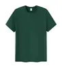 Camisetas Brancas de Algodão Puro com Gola Redonda e Manga Curta para Homens e Mulheres com Impressão de Logotipo, Camisetas Publicitárias Culturais, Comércio Exterior Transfronteiriço
