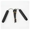 Cuerda de saltar de PVC mango de esponja rodamiento cuerda de saltar artículos deportivos de fitness competición carga cuerda de saltar de alambre de acero