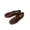 Sapatilhas Quadradas Retro Slip-On Baixas para Mulheres 2026 Novidade de Outono Salto Baixo Sapatos de Vovó Emagrecedores para o Trabalho Sapatos Femininos