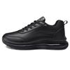Sapatos de Terahertz Estilo Primavera e Outono, Couro Completo, Impermeável, Preto, Sapatos de Viagem Antiderrapantes, Sapatos de Terapia Magnética com Vibração Magnética, Sapatos de Massagem com Pulso Elétrico
