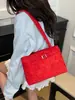 Bolso de Axila Estilo Ballet Súper Popular de Gentlewoman Tailandia 2025 Verano Nuevo Bolso Tote Versátil con Textura para Hombro