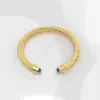 Pulsera de Acero Inoxidable Transfronteriza de Joyería Nuevo Estilo Pulsera de Cable de Acero Línea de Cuerda de Cable de Acero Acabado Cepillado Joyería Transfronteriza