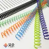 Atacado do Fabricante Cobra de Estimação Enrolada Plástico PVC Colorido Caderno de Bobina Única com Argola Espiral Ecológica
