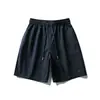 Beijie Moda Masculina 2026 Verão Novo Shorts Casuais Largos Masculinos Bordado Calças de Praia Roupa de Trabalho Calças de Cinco Pontos