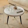 Mesa de centro combinada minimalista, diseño creativo estilo japonés, mesa auxiliar para sofá de apartamento pequeño estilo nórdico, mesa de té para balcón para espacios pequeños