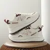 Zapatillas Deportivas Blancas Ligeras de Suela Gruesa para Mujer, Estilo Papá, Nuevas Versátiles Casuales Primavera y Otoño 2025